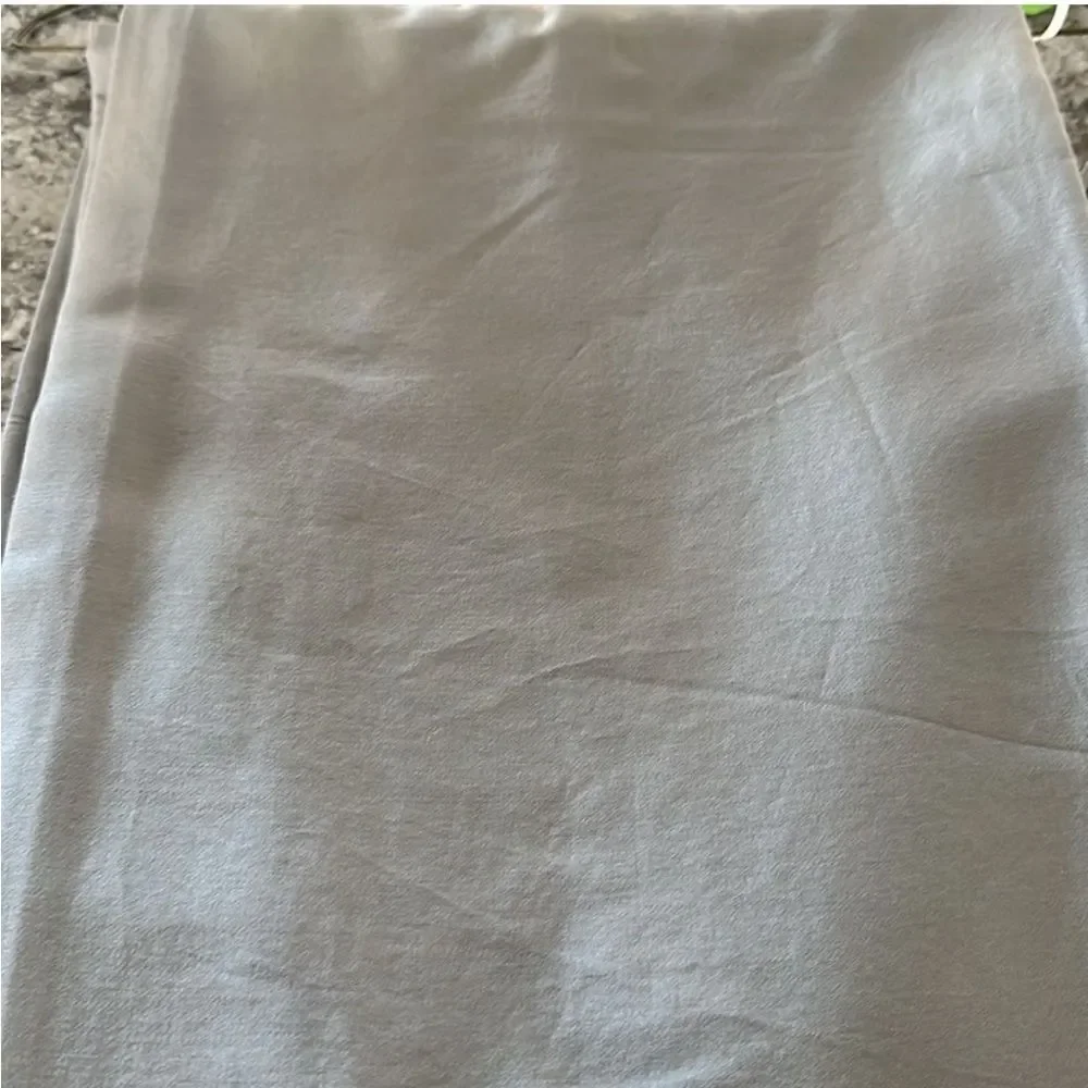 Restoration Hardware RH 600TC Sateen Duvet Cover Gray Silver Nickel NWOT